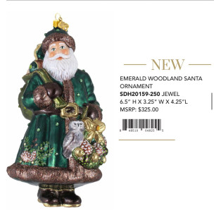 EMERALD WOODLAND SANTA