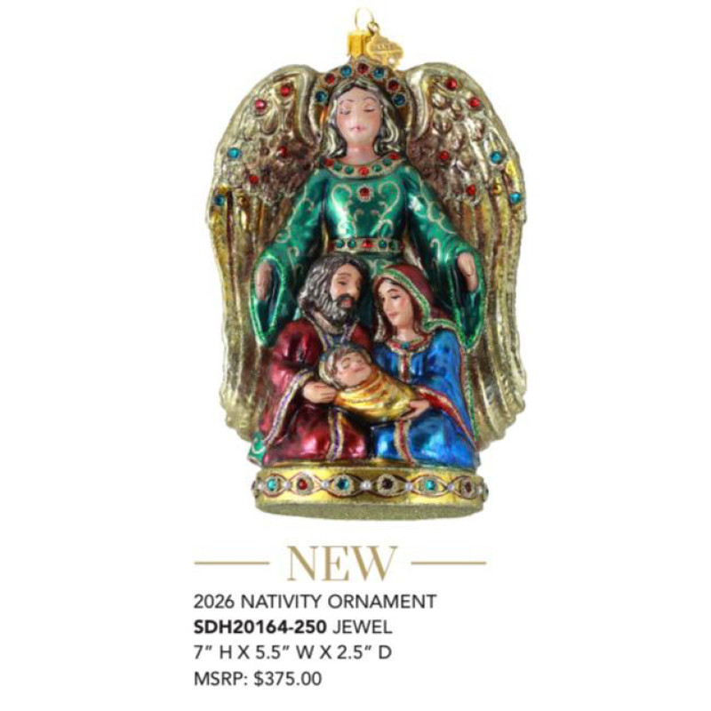 2026NATIVITY ORNAMENT