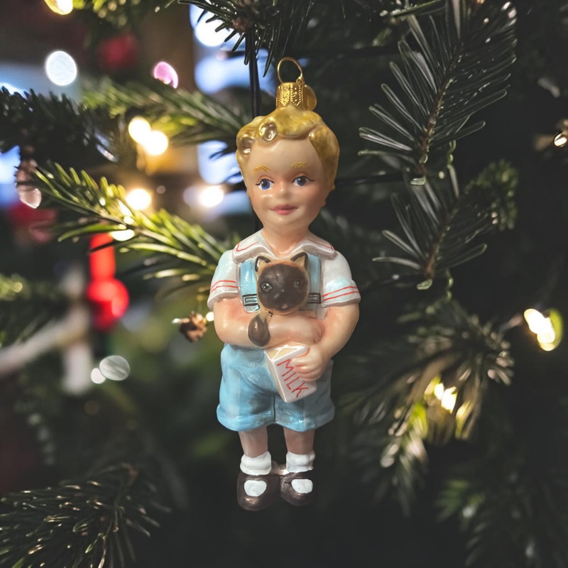 GLITTERLAB GLASS ORNAMENT 
