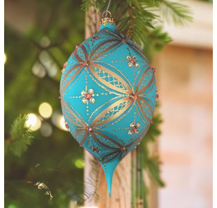 GLITTERLAB GLASS ORNAMENT 