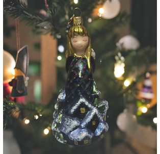 GLITTERLAB GLASS ORNAMENT 