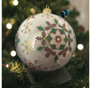 GLITTERLAB GLASS ORNAMENT 