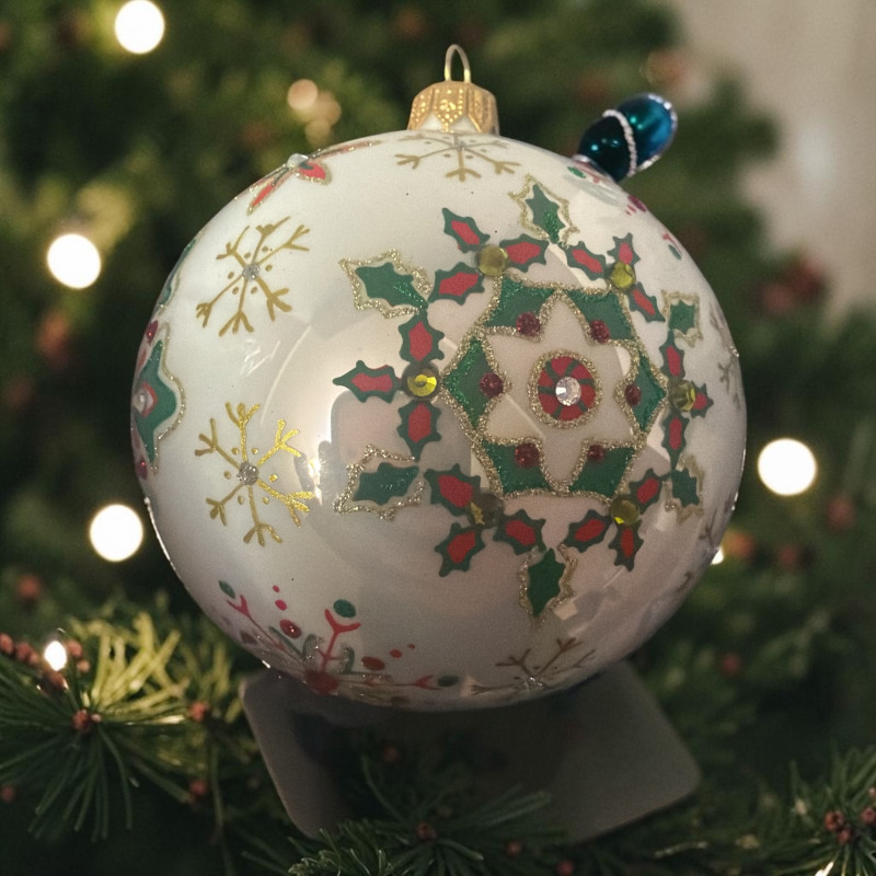 GLITTERLAB GLASS ORNAMENT 