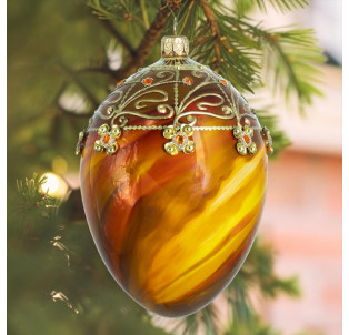 GLITTERLAB GLASS ORNAMENT 
