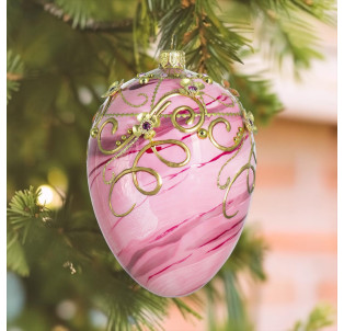 GLITTERLAB GLASS ORNAMENT 
