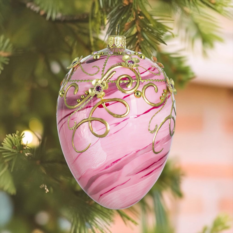 GLITTERLAB GLASS ORNAMENT 