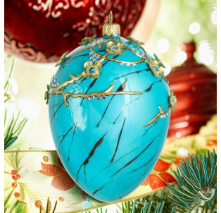 GLITTERLAB GLASS ORNAMENT 