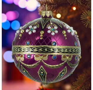 GLITTERLAB GLASS ORNAMENT 