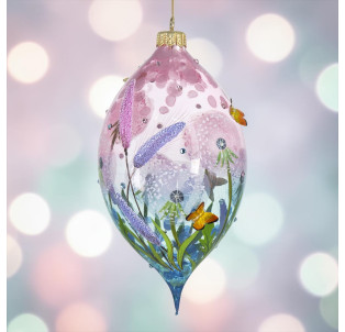 GLITTERLAB GLASS ORNAMENT 