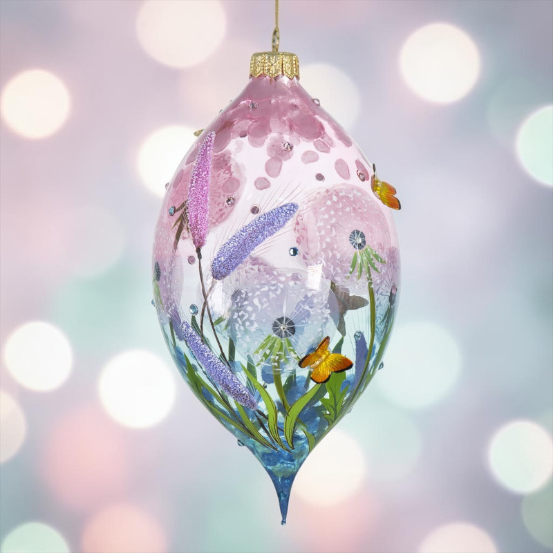 GLITTERLAB GLASS ORNAMENT 