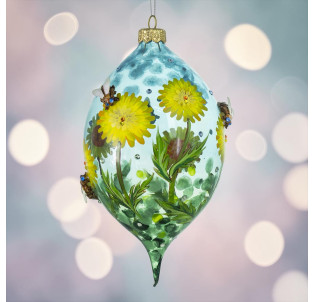 GLITTERLAB GLASS ORNAMENT 