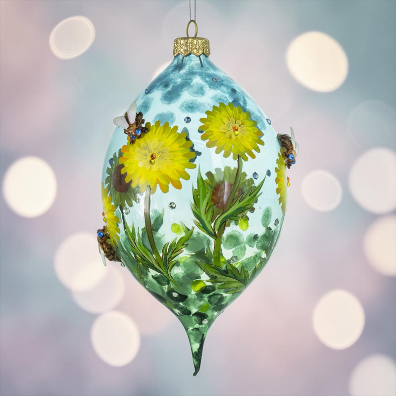 GLITTERLAB GLASS ORNAMENT 