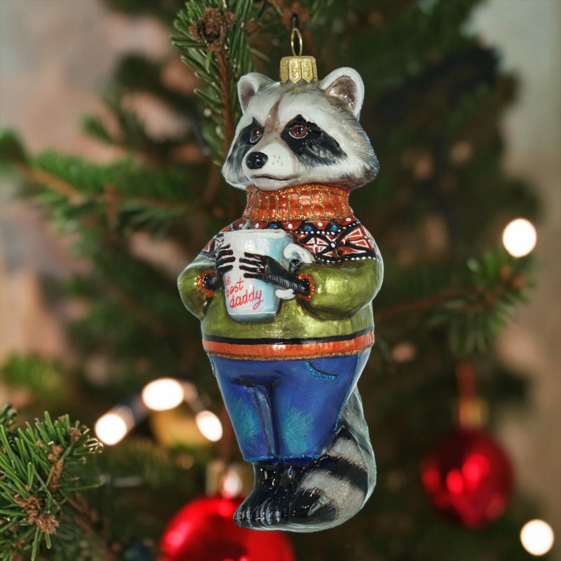 GLITTERLAB GLASS ORNAMENT 