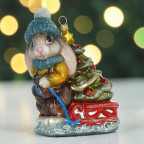 GLITTERLAB GLASS ORNAMENT 