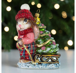 GLITTERLAB GLASS ORNAMENT 