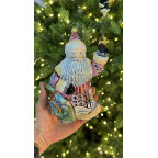 Санта с колокольчиком 