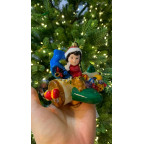 Санта на самолете 