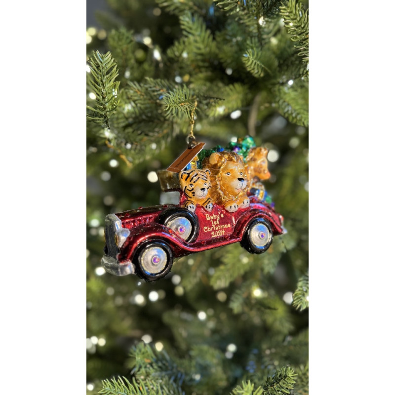 Машина со зверятами 